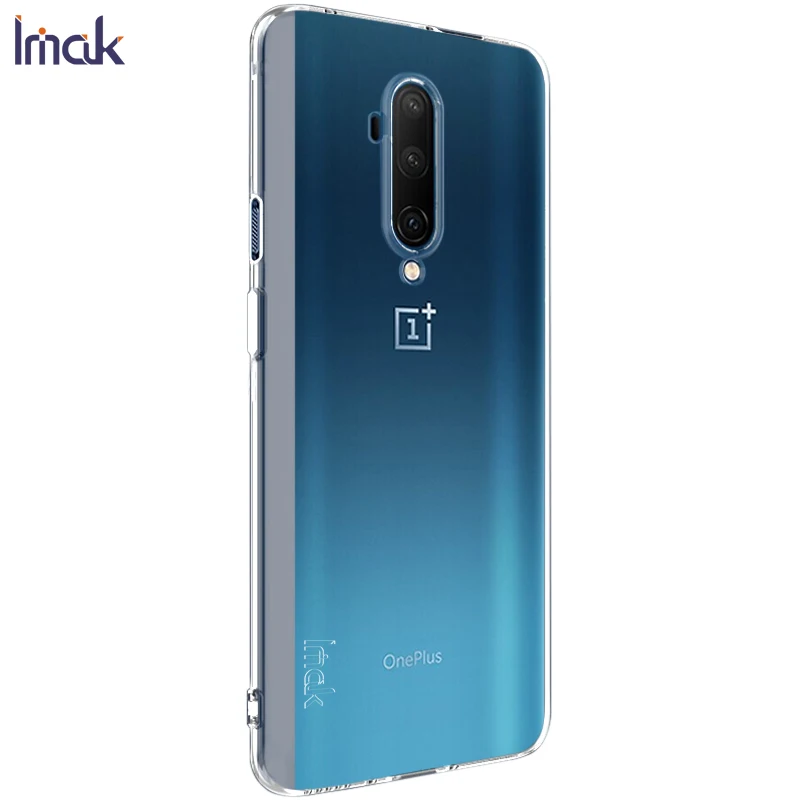 Мягкий прозрачный чехол IMAK из ТПУ s для Oneplus 7T 7T Pro, прозрачный чехол для телефона, силиконовая задняя крышка, полная защита, силиконовый чехол