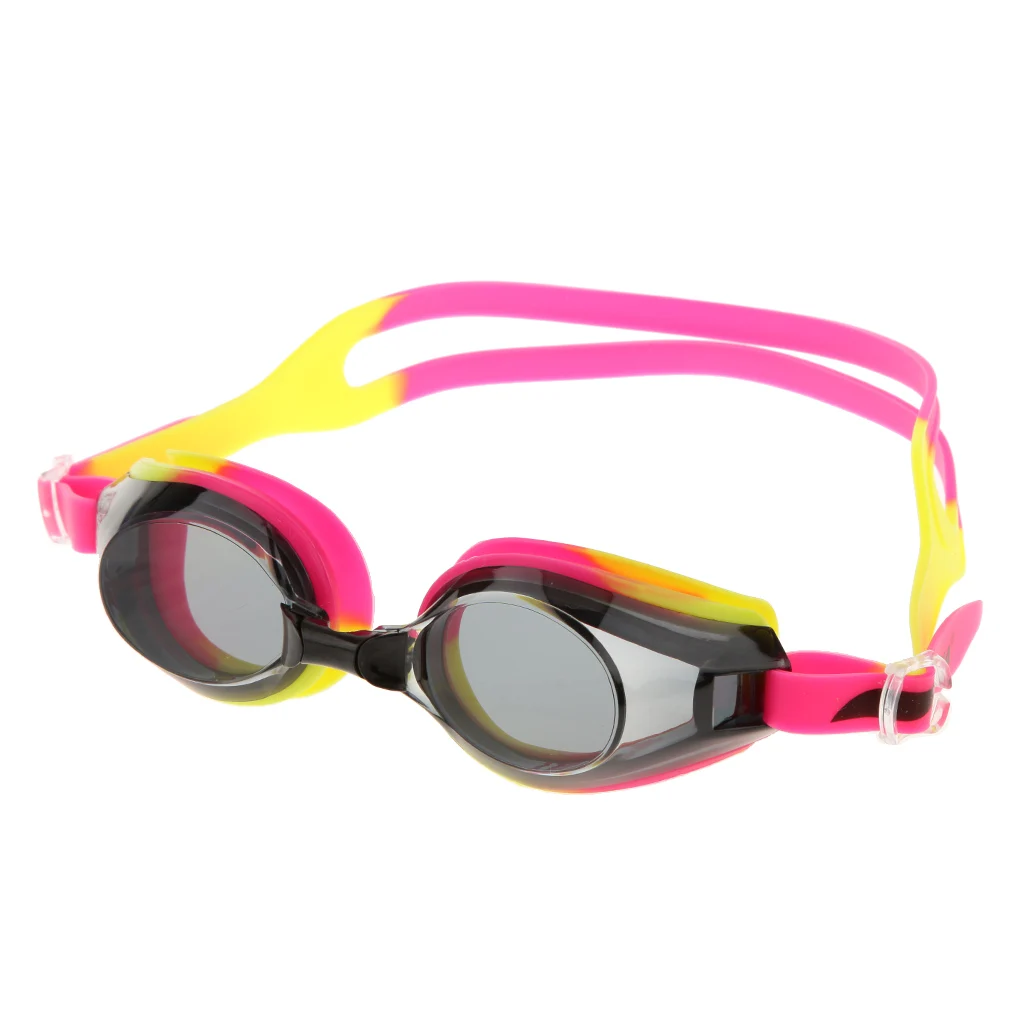 Регулируемые плавательные очки для взрослых-Защита от УФ-лучей-защита от тумана