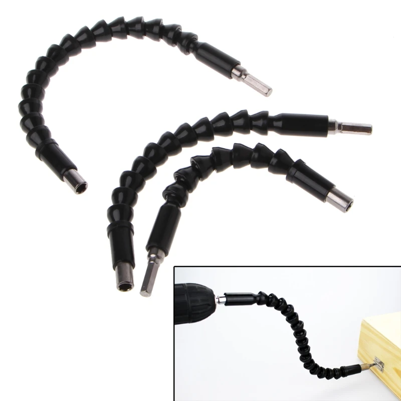 

Flexible Shaft Hex Flex Electronics Drill Extension Screwdriver Bit Holder Tools