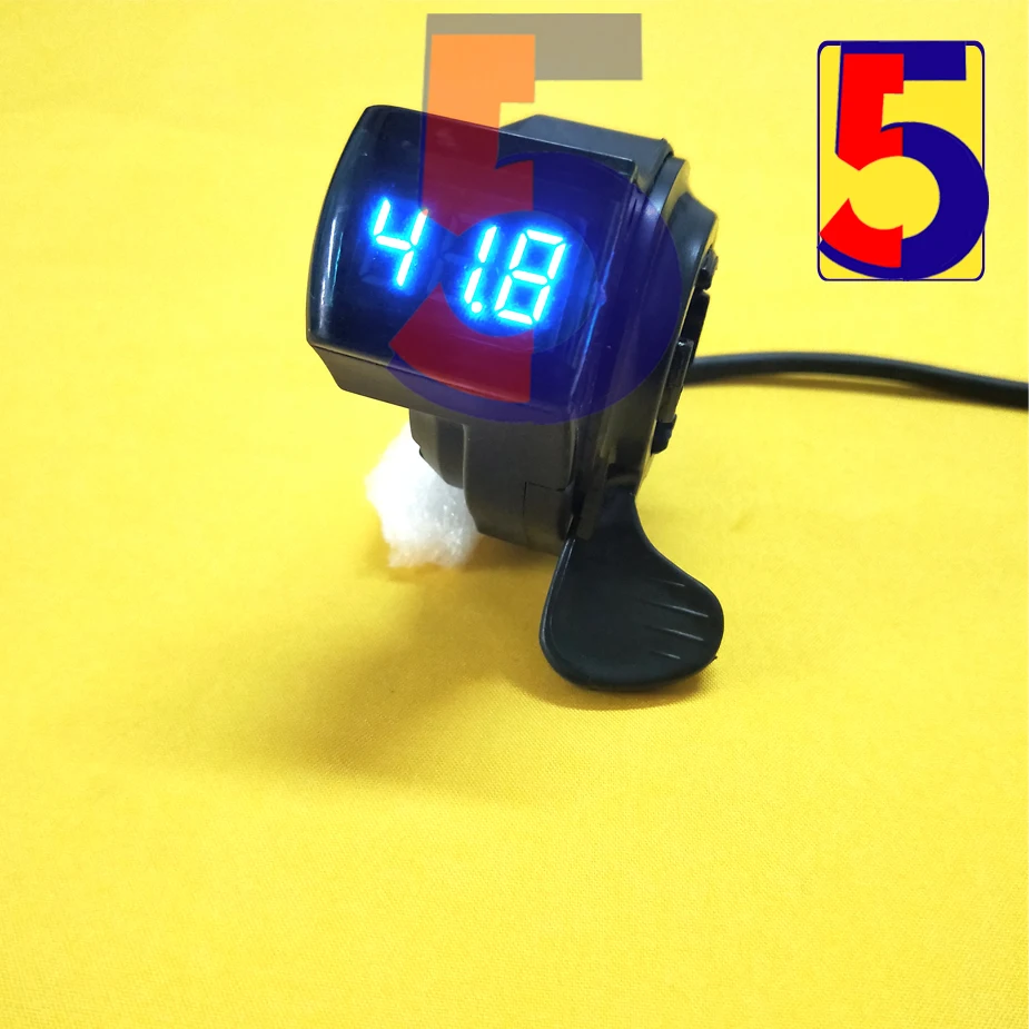 Дроссельная заслонка большого пальца 12 V 99 Ebike LCD дроссельная с дисплеем