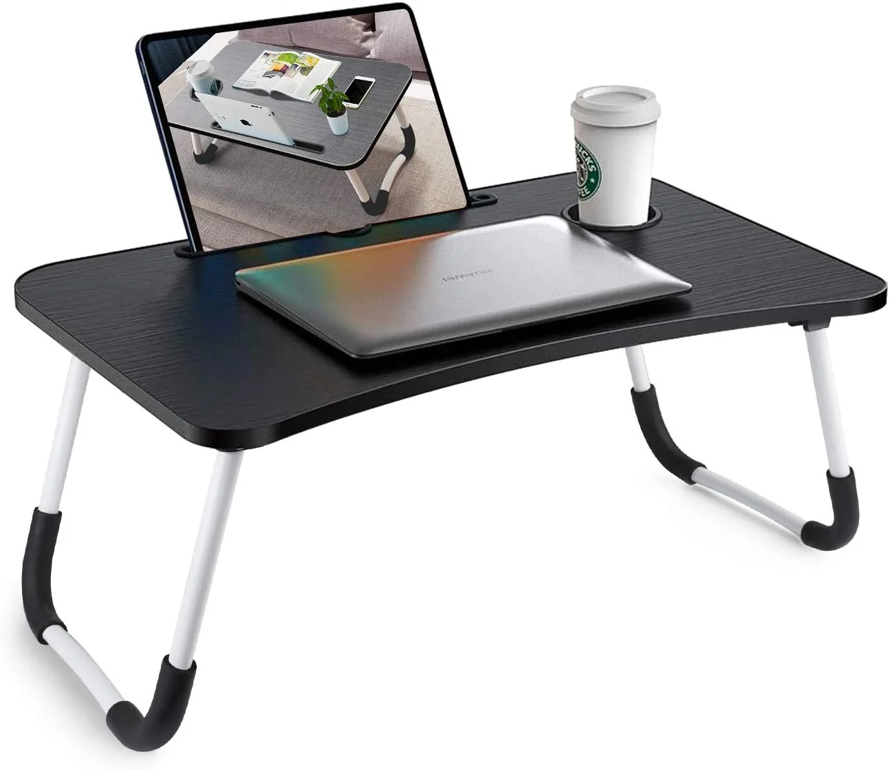 Color : B 60x40x28cm Laptop Desk Tray Folding Table Small Table On The Bed Folding Laptop Lazy Table Student Bedroom Desk Dormitory Artifact Function Table