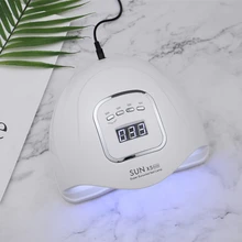 Машина для ногтей УФ светодиодная лампа для сушки ногтей 10s30s60s99s таймер 80 Вт сушилка для отверждения гель лак для ногтей маникюр инструмент для ногтей