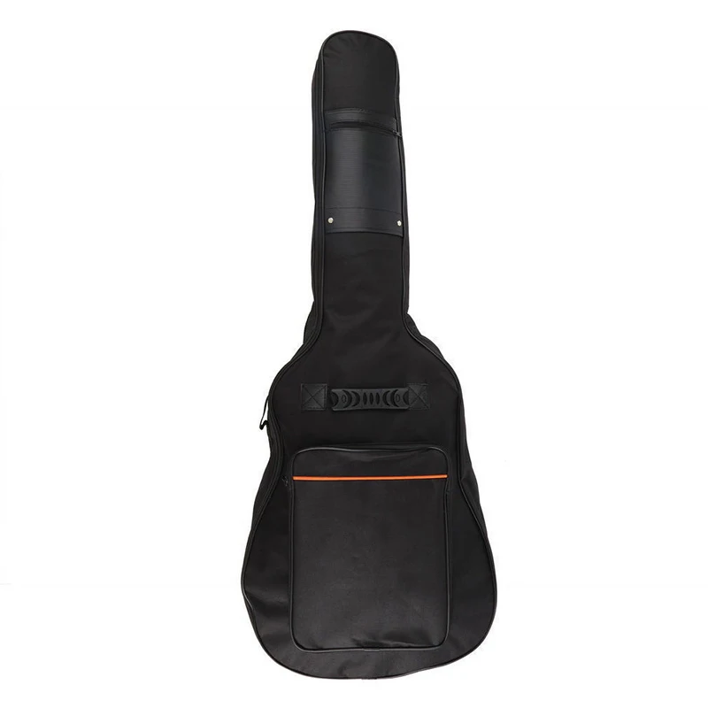 

Fashion Waterproof Guitar Case Double Strap Padded Black Guitar Case Backpack Shoulder Strap Classical Guitar Bag for 38-41Inch
