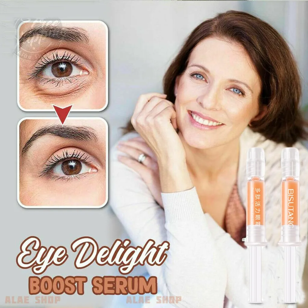 

Eye Delight Boost Serum Instant Lifting Liquid Eye Bag Removal Cream Effect Puffiness Wrinkles Fine Lines Dark Circles