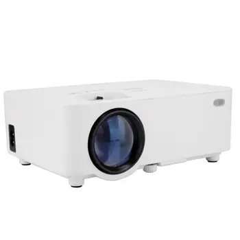 

J6 Single LCD Panel Hybrid LED Light Source Imaging Screen Mirroring Projector 110-240V home meeting projector