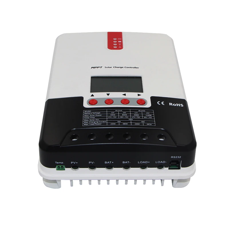 US $304.00 Solar Power Systems Home Use Charge Controller 30a 60a 12v 24v 48v MPPT