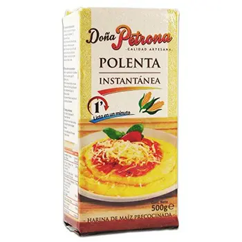 

Vorgekochtes Maismehl, Pack 500g - Polenta Instantanea DOÑA PETRONA 500g
