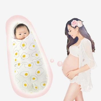 

Newborn Pure Cotton Hooded Blanket Warm Soft Swaddle Sleeping Bag Stroller Wrap R2JF