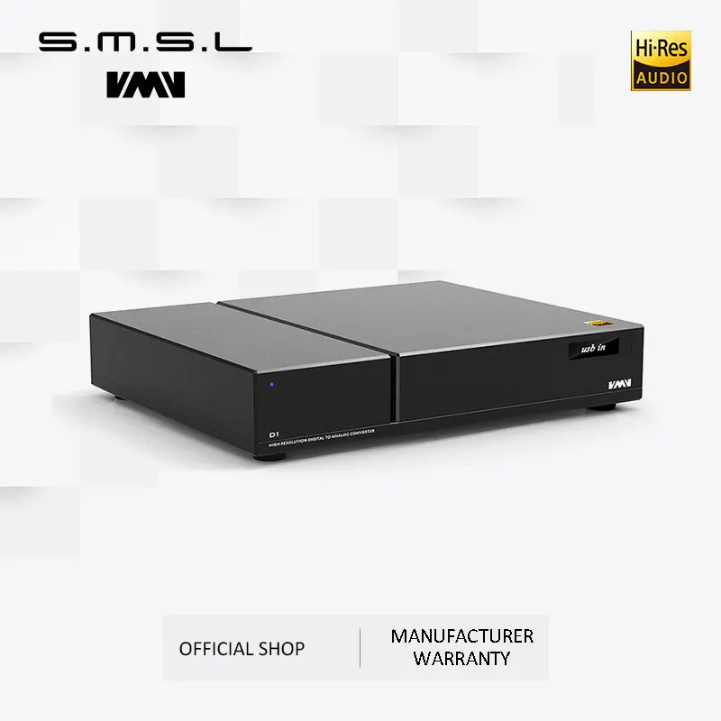 SMSL VMV D1 высококлассные чистые чипы DAC 2 * ES9038 PRO Hi end PCM768 DSD512 XMOS поддержка оптический