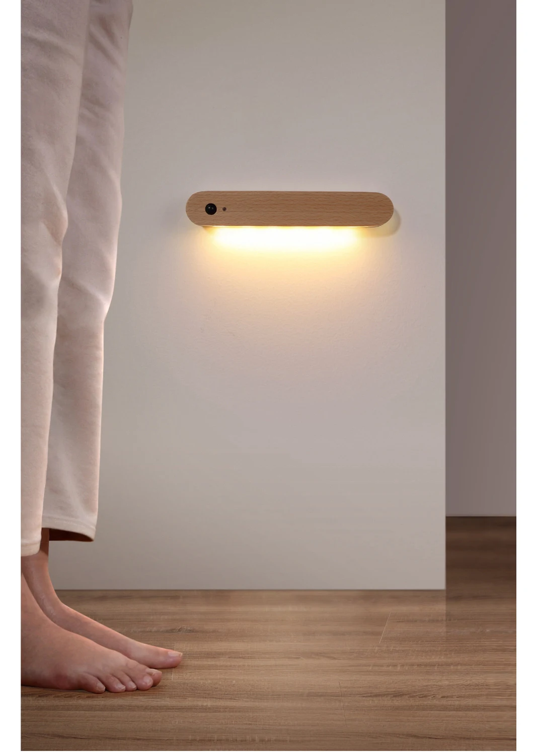 led wall lights indoor Portable Wall Lamp Smart Human Body Sensor Lamp USB Charging Magnetic Attraction LED Lights for Living Room Cupboard Wardrobe bathroom wall lights