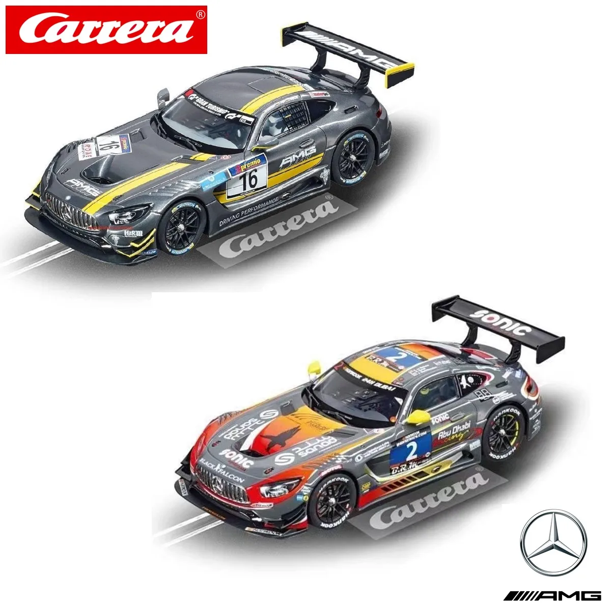 Carrera Slot Car Digital132 30767 MB-AMG GT3 2016 &quotNo.16 / 30768 GT3&quot No.2 24H of Dubai | Игрушки и хобби