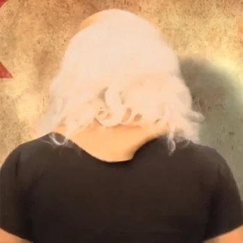 

Christmas White Beard Old Man Headgear Costume Party Cosplay Latex Headgear JA55