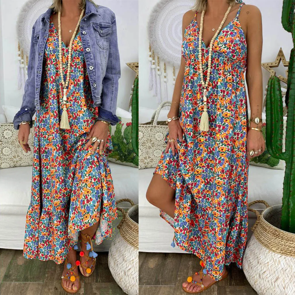 ankle maxi dress