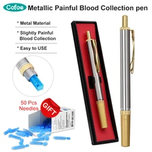 Cofoe дома глюкозы в крови одноразовые Lancing Pen медицинский прибор для определения уровня глюкозы в крови стерил иглоукалывание и лечение баночек/диабетическое тестирование