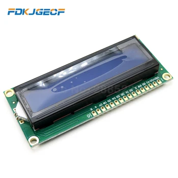 

LCD1602 1602 module 5V lcd 1602 blue screen Character LCD Display Module Blue Blacklight New white code