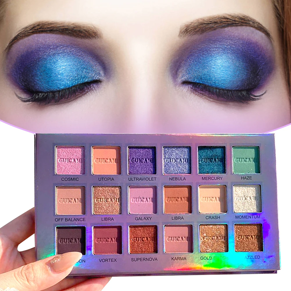 BEAUTYMysterious Mercury Retrograde палитра теней для век стойкая матовая блестящая макияжа