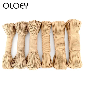 

2M 5M 10M 20M Durable Sisal Rope for Cats Scratching Toys Climbing Frame for Cat Sharpen Claw Binding Rope Supplies