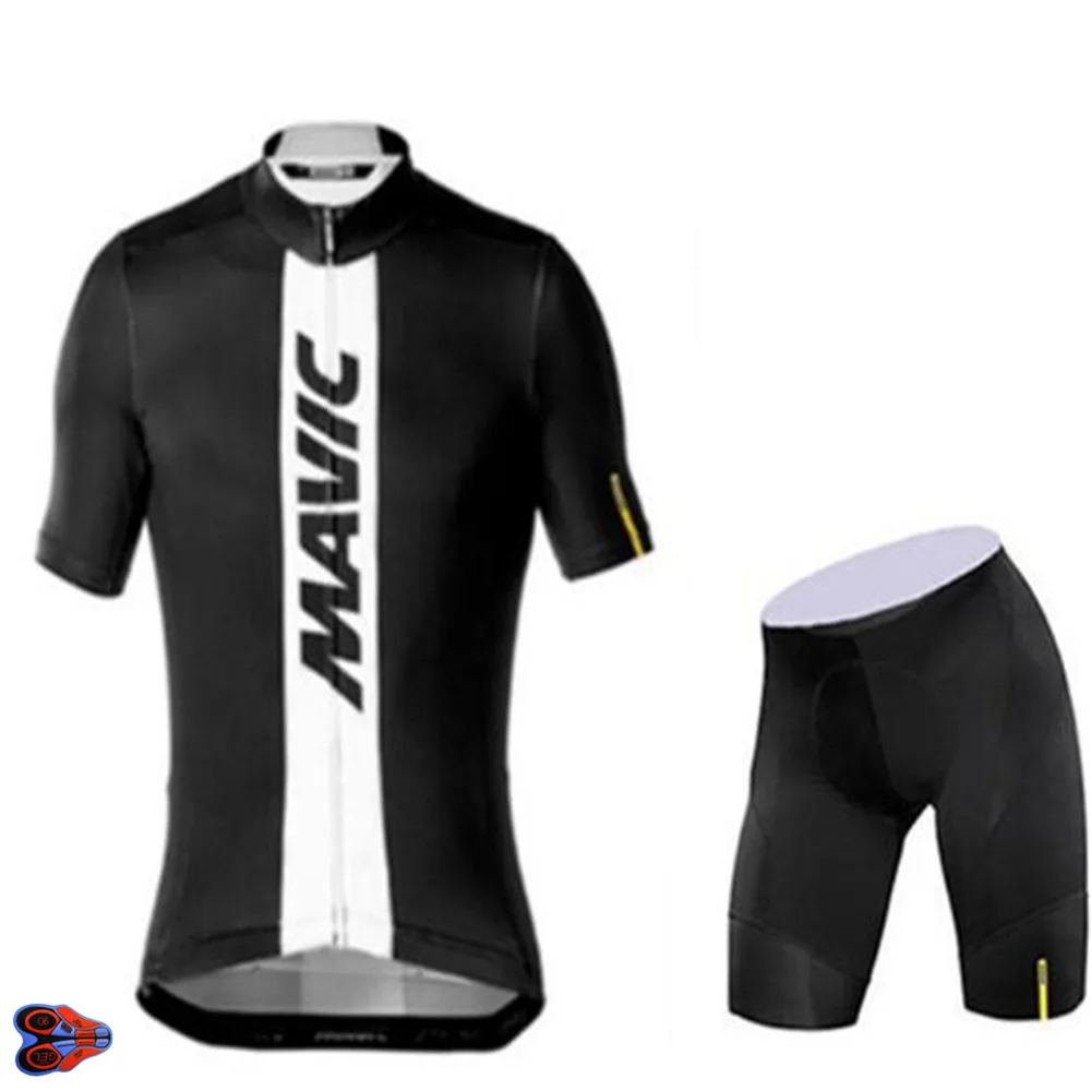 Командная синяя одежда для велоспорта MAVIC, велосипедная Джерси, Ropa, быстросохнущая мужская летняя спортивная одежда для велоспорта, 12D гелевая подкладка, велосипедные шорты