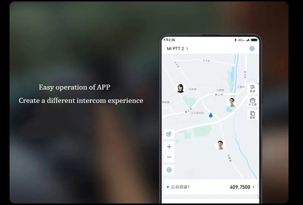 Xiaomi Mijia Walkie Talkie 25 Вт УФ двухдиапазонный радио IP65 Водонепроницаемый 13 дней в режиме ожидания Interphone расположение поделиться