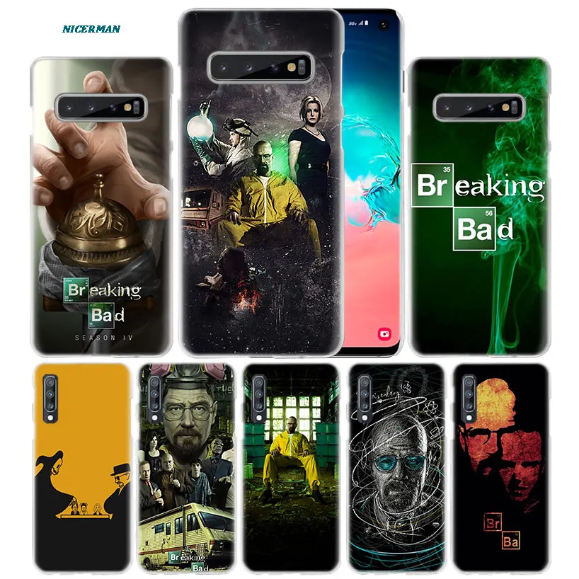 

Breaking Bad Case for Samsung Galaxy Note 10 5G 9 8 S10 S9 S8 Plus A50 A40 A70 A20 e Note10 + PC Phone Cover Carcasa A10 A30 s