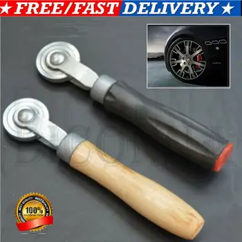 

Tyre Puncture Repair Patch Roller Stitcher Ball Type Agri Truck Van Car So Great Wooden and Plastic