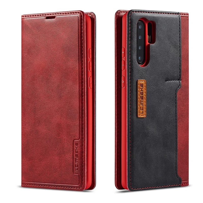 huawei phone cover P30 P20 Da Công Việc Dành Cho Huawei P30 Pro P20 Lite Dạng Ví Điện Thoại Ốp Lưng Cho Huawei Mate 20 Lite P30 lật Quyển Sách Bao Giá Đỡ cute huawei phone cases Cases For Huawei