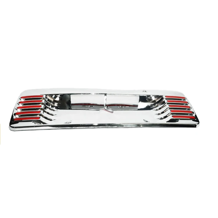 Для Toyota Hiace 200 2005-2010 хромированный Монтажный кронштейн, светодиодный чехол для номерного знака, тормозной светильник, задняя крышка
