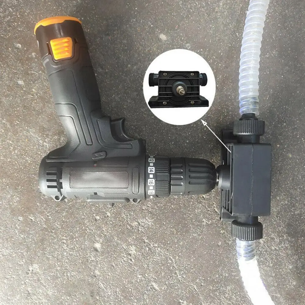 

Electric Drill Pump Self Priming Transfer Pumps Oil Self-Priming Heavy Portable Round Pump 8mm Duty Fluid Hand Water Shank M6A6