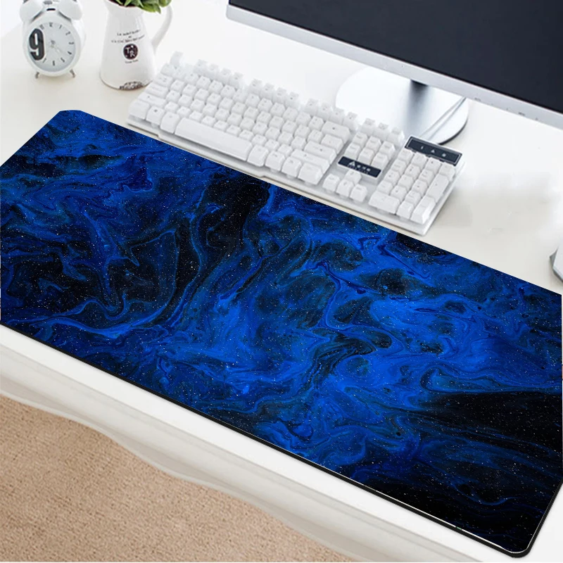 

Yuzuoan art painting graffiti mouse pad custom office desk pad natural rubber non-slip keyboard pad wholesale