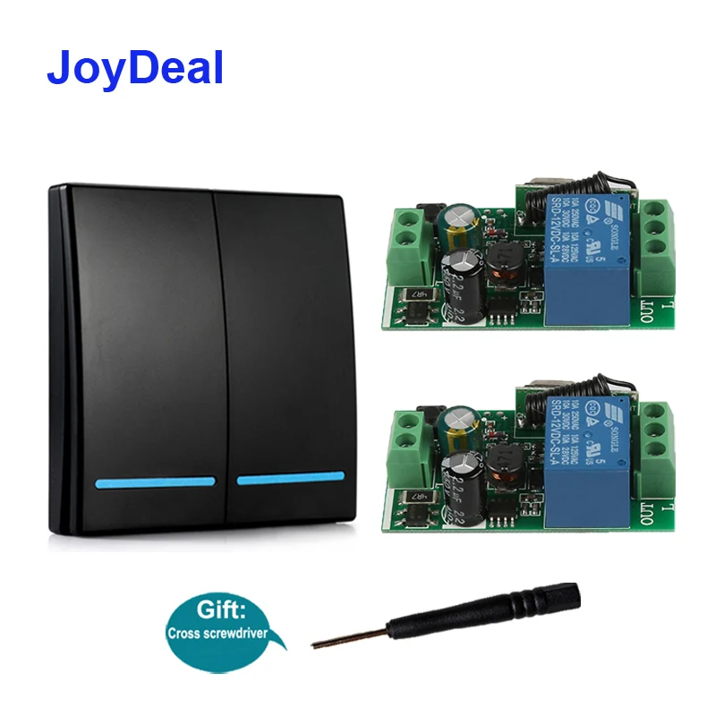 

433Mhz Universal Smart Home Wireless remote control switch 86 Wall Panel Transmitter AC 110V 220V Floor Room Bedroom Switch