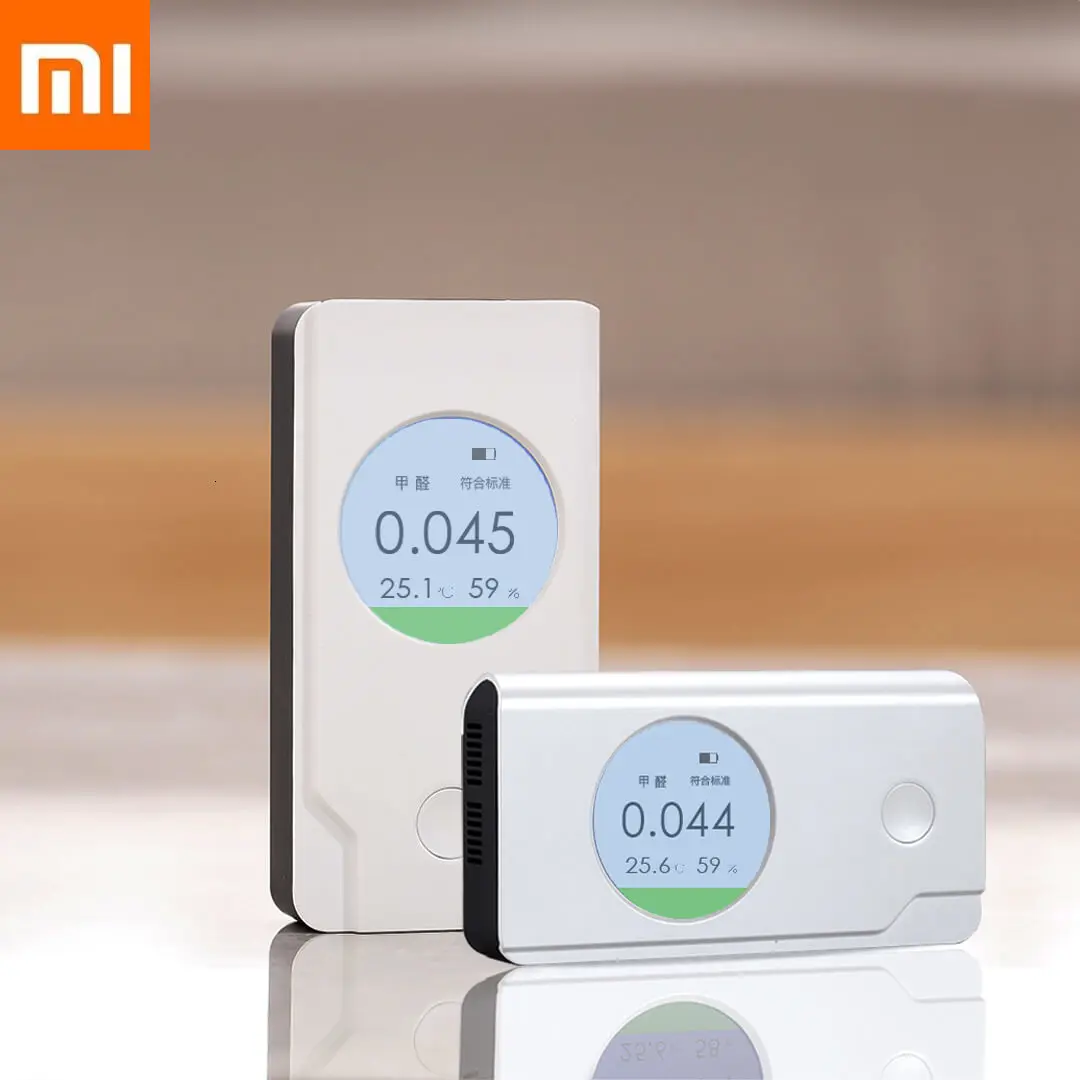  Xiaomi Formaldehyde Detector Measure Formaldehyde Testing Instrument Temperature+Humidity Display 2