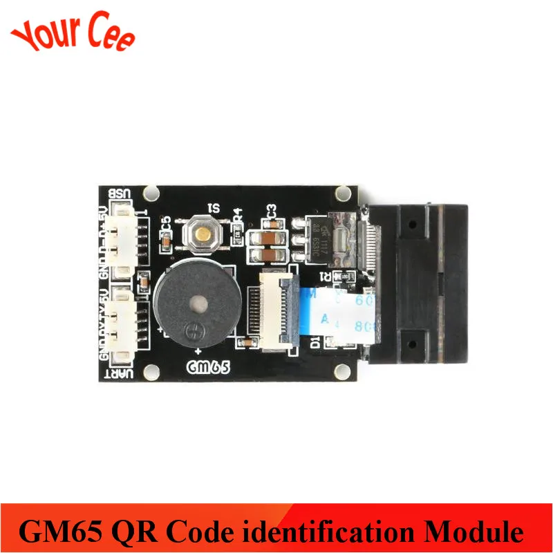Плата для чтения штрих кодов GM65 1D 2D сканер QR кода модуль считывания USB URAT DIY