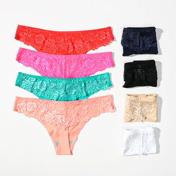 

Women's Sexy Seamless Thongs Panties G-string Underwear Briefs For Ladies Soft T-back 1pcs/Lot intimates