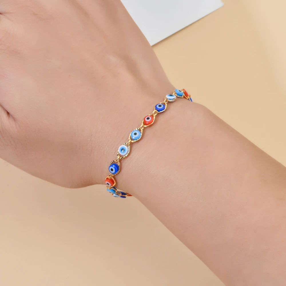 Stainless Steel Evil Eye Bracelets | Bracelet Stainless