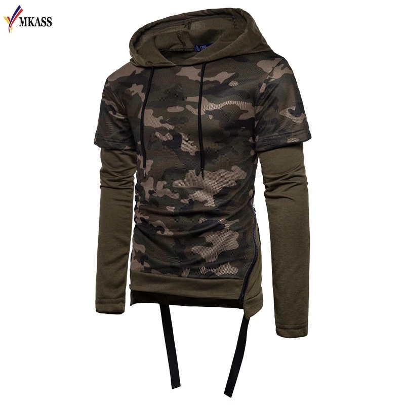 Hot  New Mens Hoodies and Sweatshirts Camouflage Hooded Sweatshirts Male Cotton Pullover Fashion  Hoody For Men  Hoodies 2XL