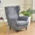 Solid Color Wing Chair Cover Stretch Polyester Armchair Covers Nordic Removable Relax Sofa Slipcovers With Seat Cushion Covers 26
