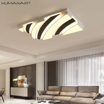 

Art Acrylic LED Ceiling Light Home Living Room Bedroom Study & Office & Commercial Lighting Ceiling lamp 110-240V