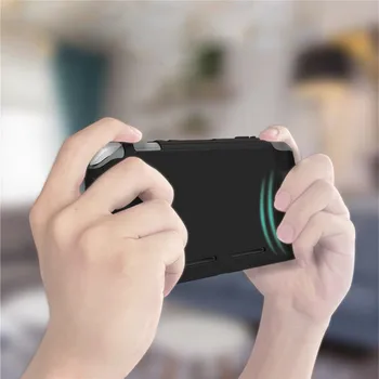

​For Nintendo Switch Lite Console Grip Silicone Protective Case Cover Game Over Pattern