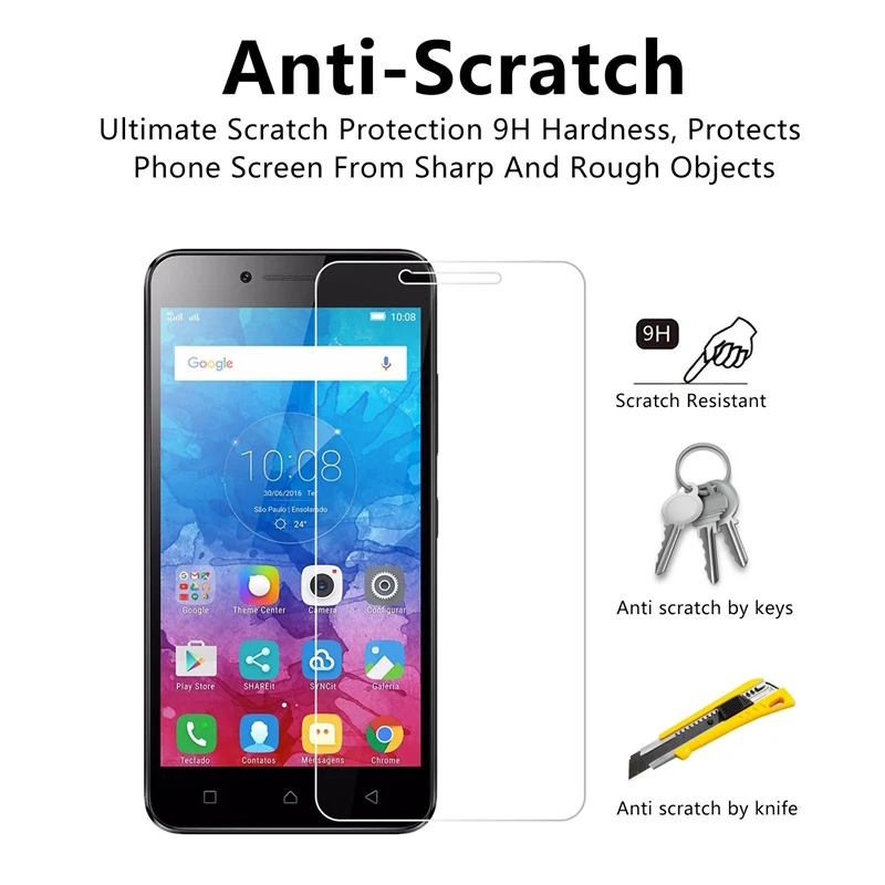 Закаленное стекло 9H HD для Lenovo A328 A390 A5 A516 A526 A536 Высокопрочное A60 Plus A65 A606 A616 на A630