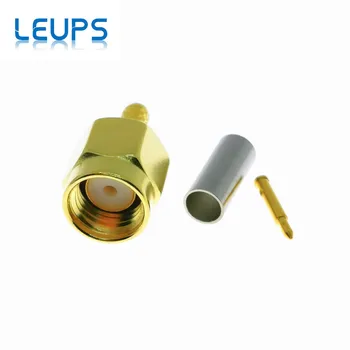 

20PCS SMA Male Plug Crimp RG174 RG316 LMR100 Cable RF Connector