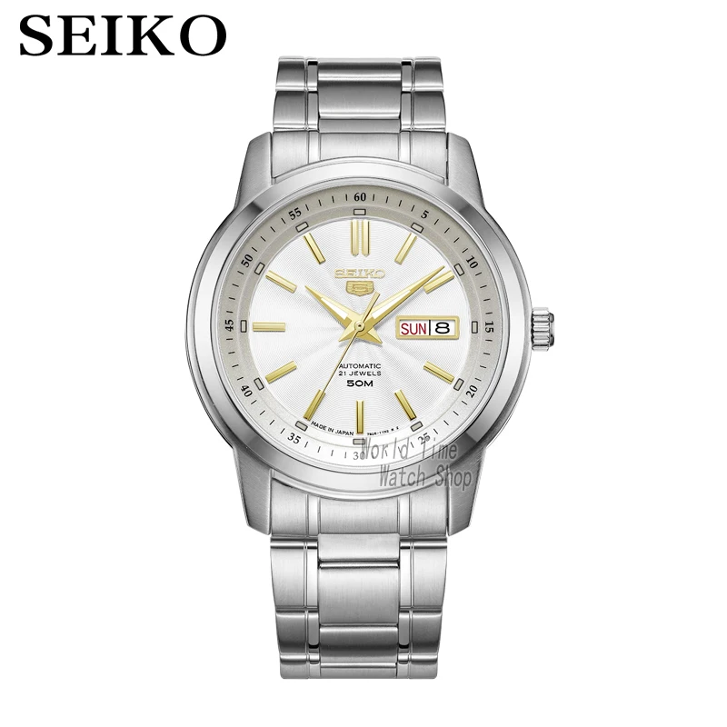 セイコー腕時計メンズ 5 腕時計自動セットトップ高級ブランド防水スポーツメンズ腕時計メンズ腕時計防水watchrelogio Masculino Watch Business Watch Fwatch Fashion Aliexpress