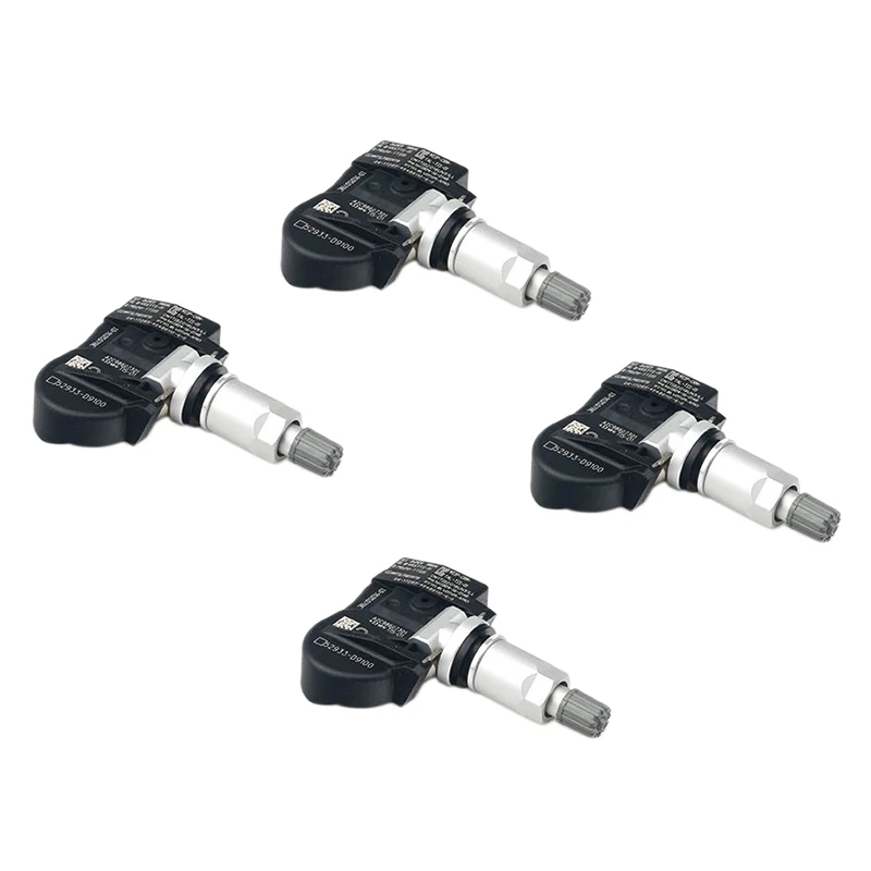4 шт. TPMS датчик давления в шинах Система 43 Гц подходит для Kia Sportage 52933D9100 52933