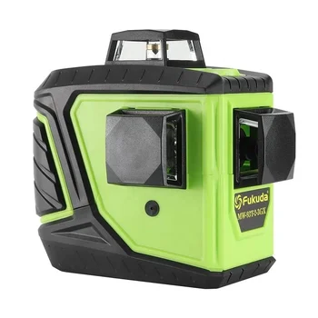 

3D Green Self-Leveling 360 degree Horizontal&Vertical 12 lines laser level 3d