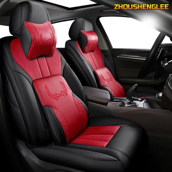 

Custom Leather car seat cover set For Dongfeng AX5 AX4 E70 AX7 S30 H30 CM7 S500 360 370 330 580 IX5 P16 S16 car seats