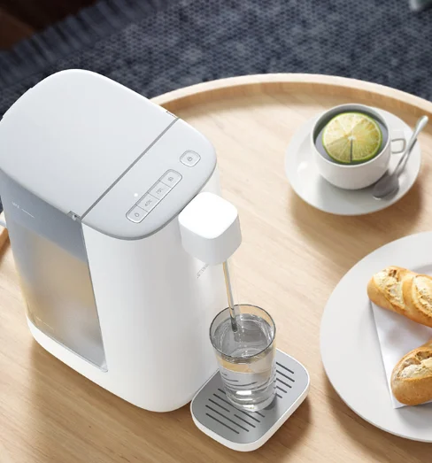 Mini quick and hot type low noise antibacterial box 3L home desktop with small purification water dispenser J06