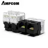 CAT6/CAT5e Tool Less Keystone Jack,AMPCOM RJ45 UTP Keystone Module Adapter No Punch-Down Tool Required Couplers-1/2/10-Pack ► Photo 1/6