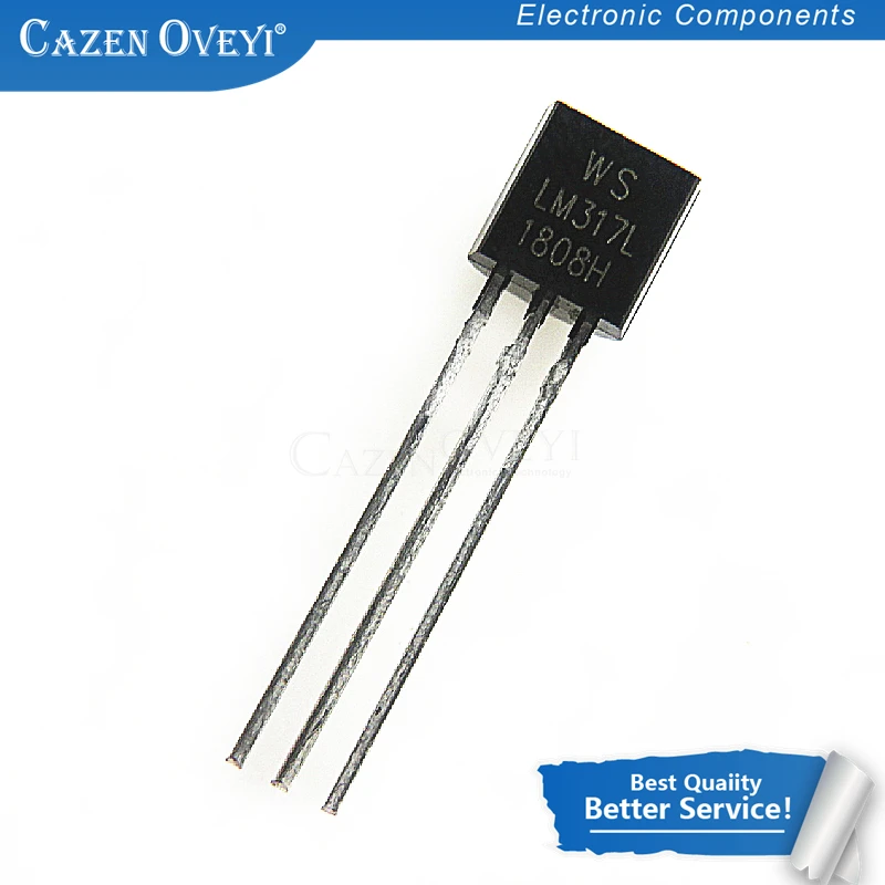 20pcs/lot LM317 TO92 LM317LZ Voltage Regulator 1.2V to 37V 100mA 0.1A TO-92 and In Stock | Электронные компоненты и