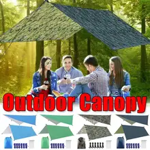 Ultralight Outdoor Ultralight Outdoor Portable Rain Tarp Awning Hanging Tent  Multi-functional Tent Folding UV Proof Waterp