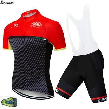 

2020 TEAM de ITALIA Red Cycling Jersey 20D Gel Bike Shorts Sets Mens Ropa Ciclismo Maillot Culotte Biycling Top Bottoms Suit