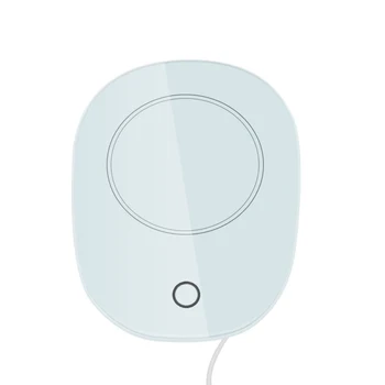 

55 degC Electric Cup Mug Tray Milk Tea Coffee Drink Warmer Heater Mat Gravity Sensor Pad GQ